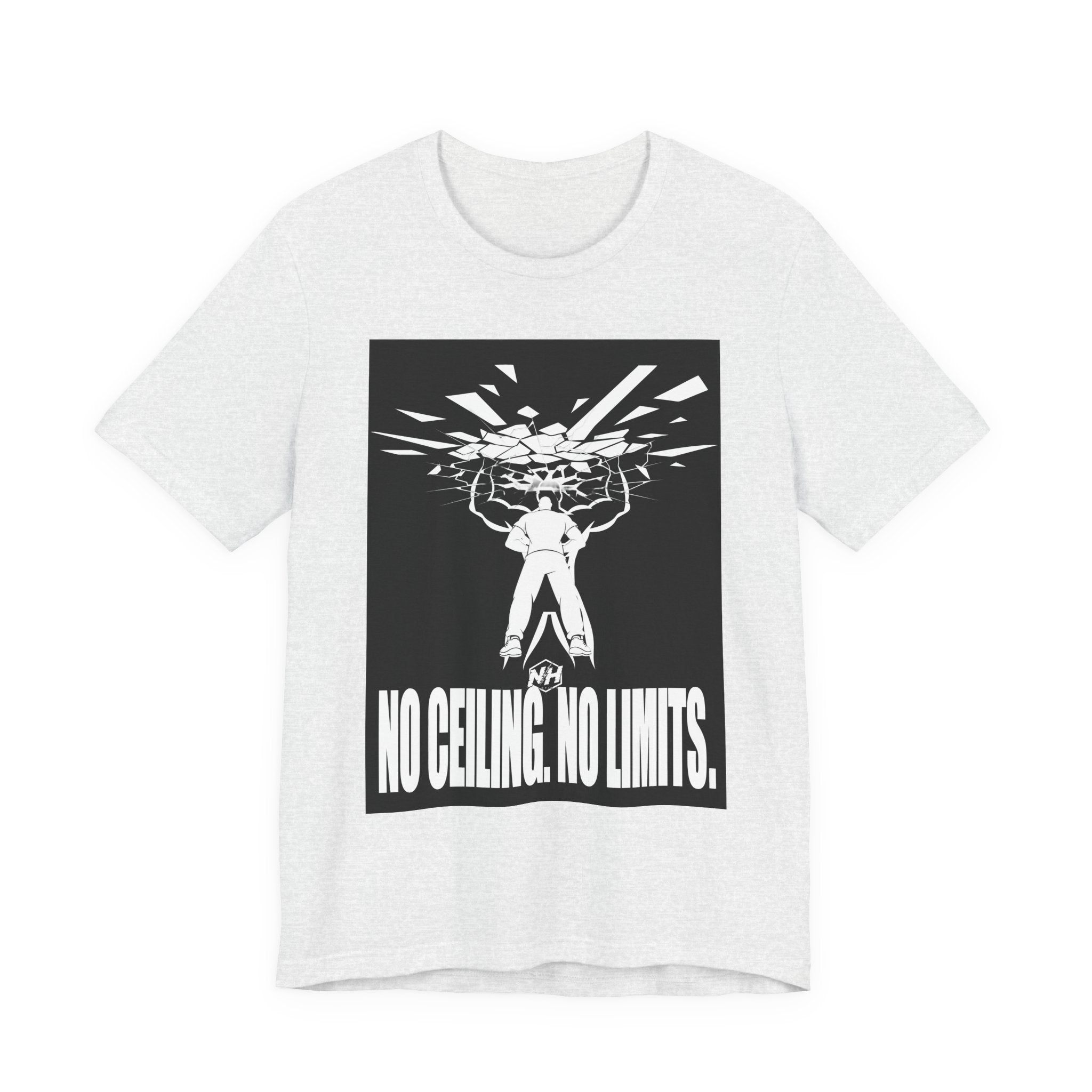 The Breakthrough Tee — No Ceiling. No Limits.