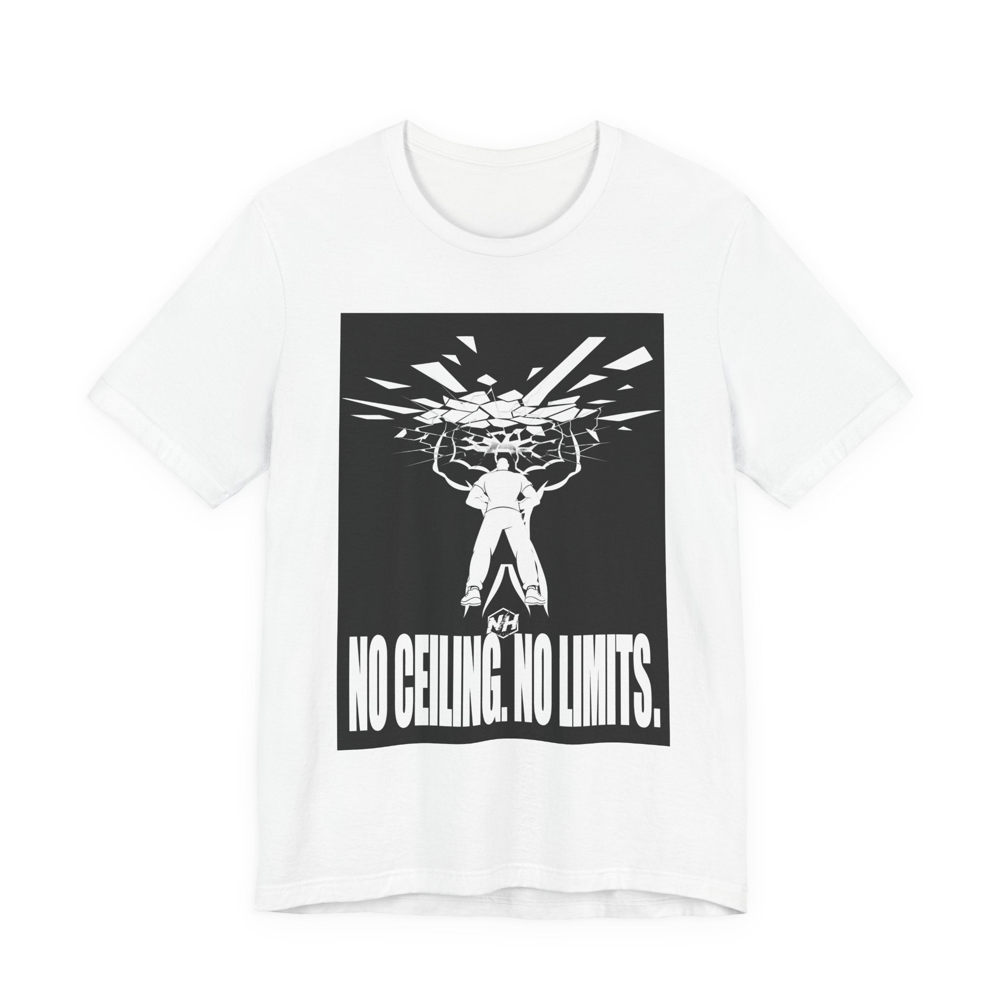 The Breakthrough Tee — No Ceiling. No Limits.