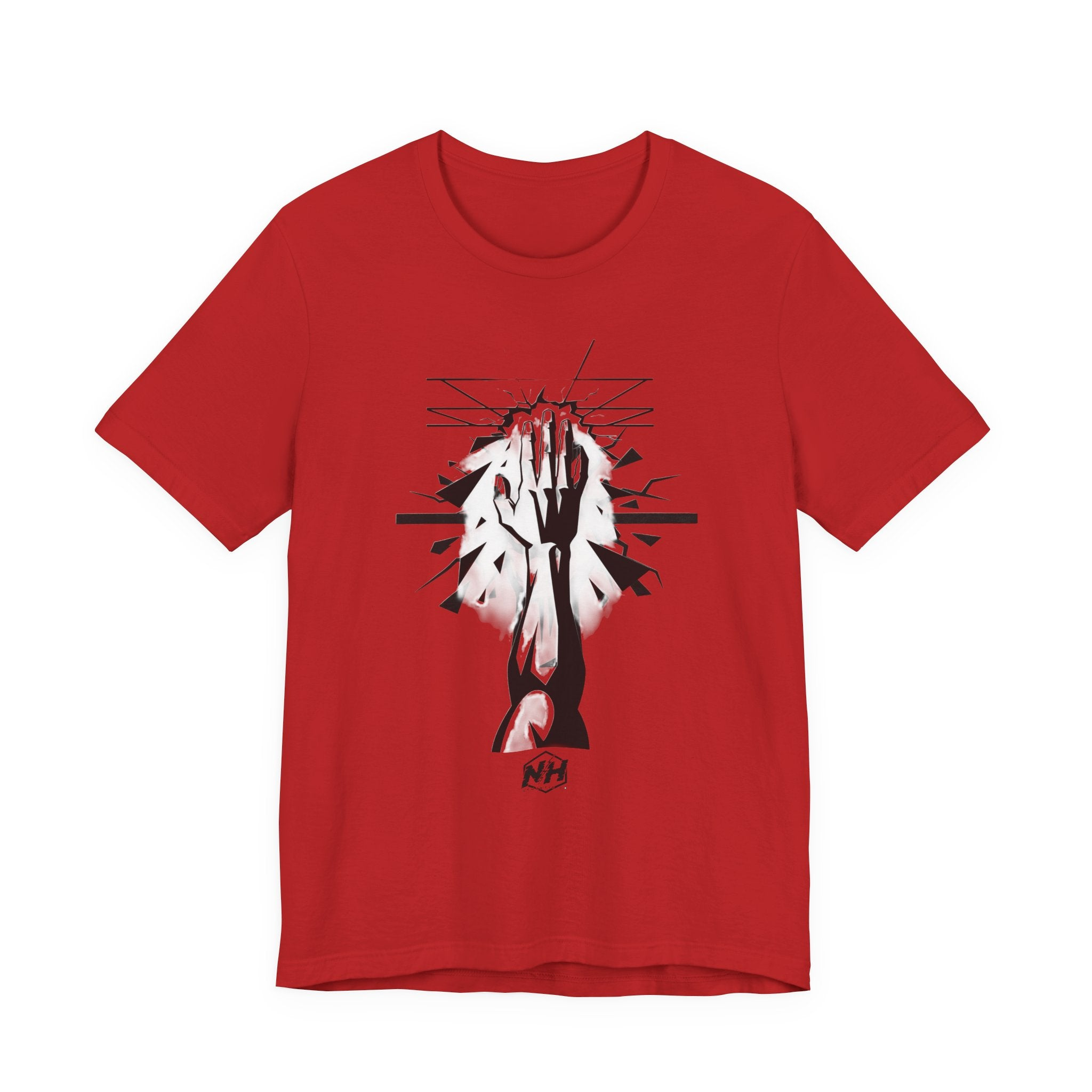 The Reach Tee in Black - New Heights Athletic