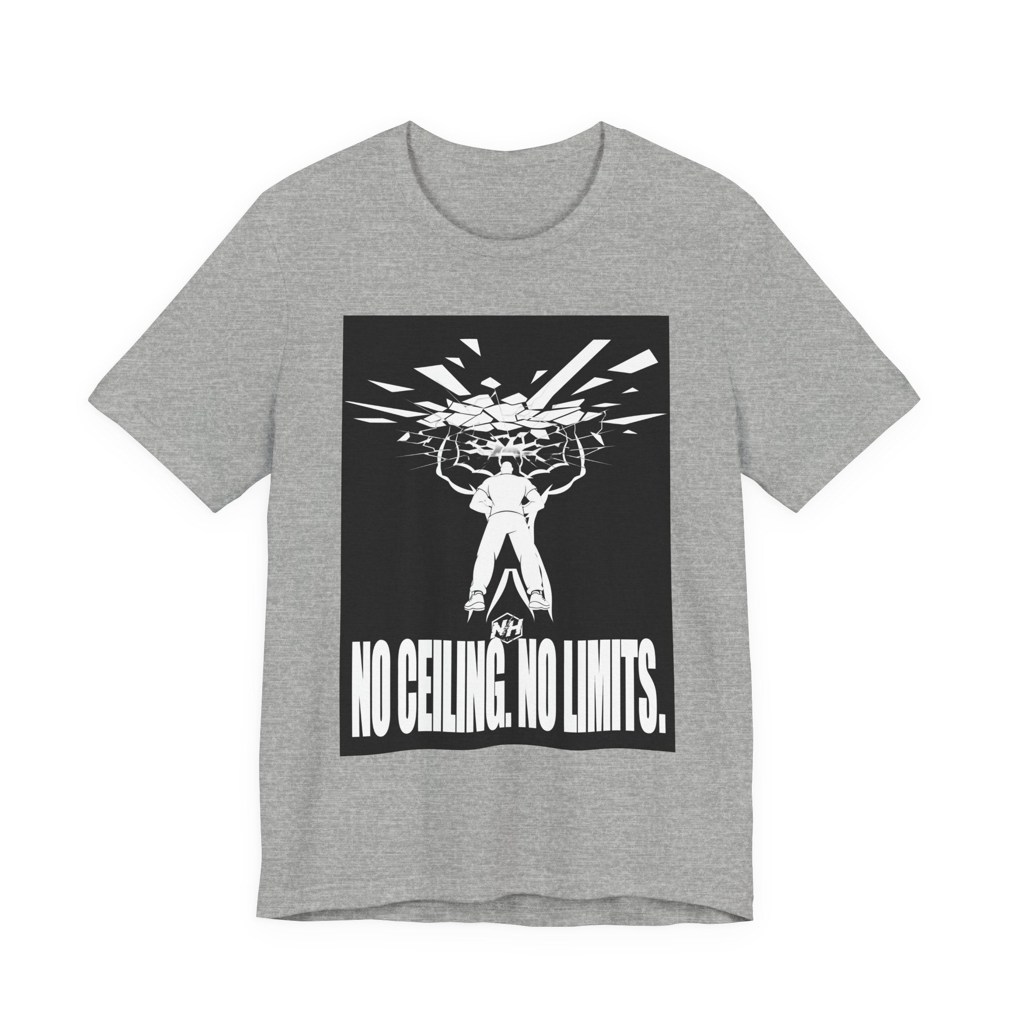 The Breakthrough Tee — No Ceiling. No Limits.
